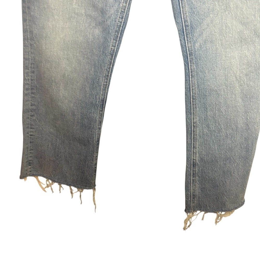 J.Crew Demi Boot Crop Jeans Button Fly Blue size 28 - Picture 6 of 11